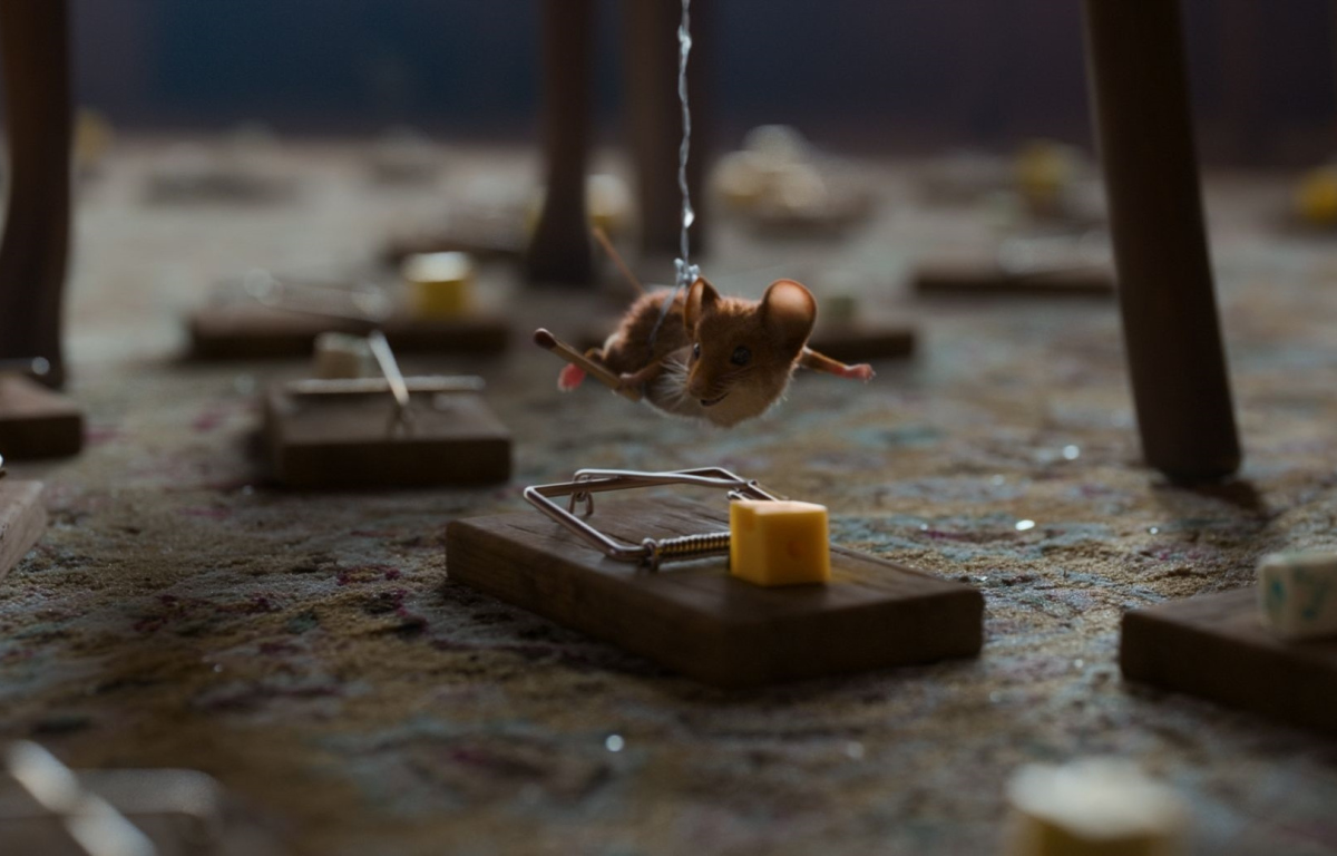Myši v akci: Vánoční past