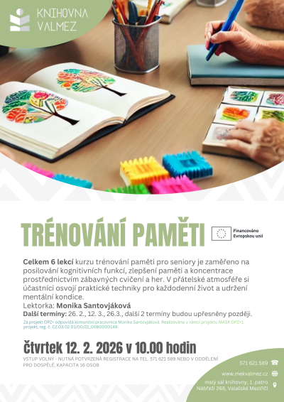 Trénování paměti pro seniory 